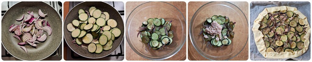 Savory Pie with Zucchini and Tuna