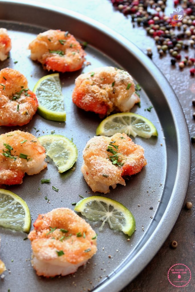 Baked Lime Shrimp with Breadcrumbs | Grandma Lina's Kitchen