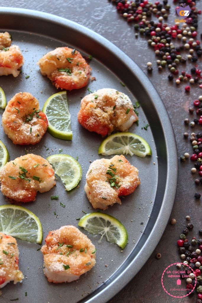 Baked Lime Shrimp with Breadcrumbs | Grandma Lina's Kitchen