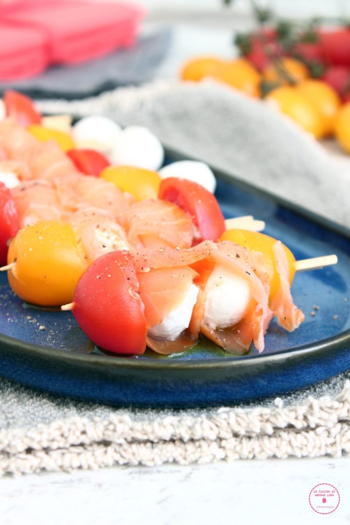 Smoked Salmon Skewers