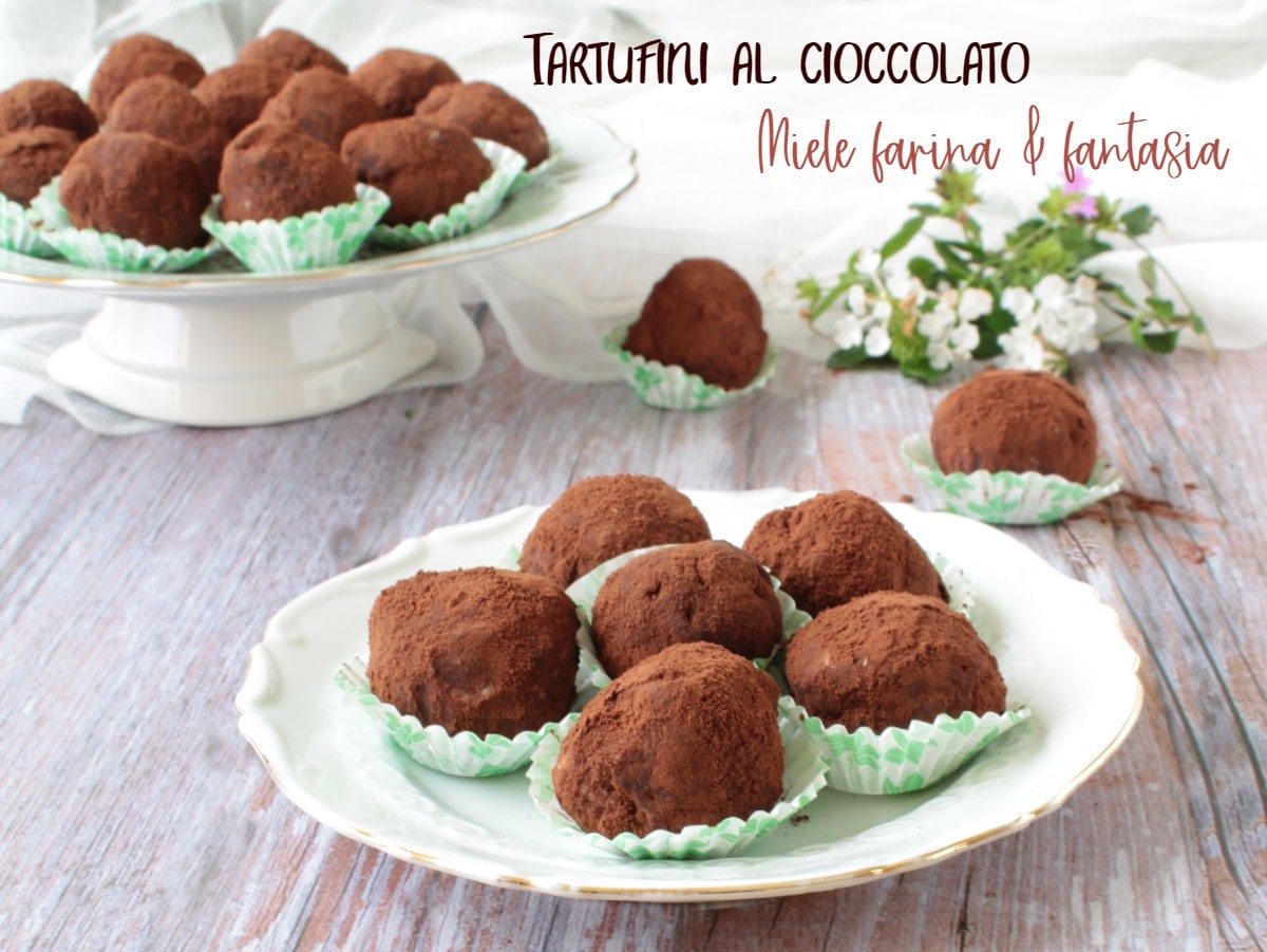Chocolate Truffles. Easy Basic Recipe