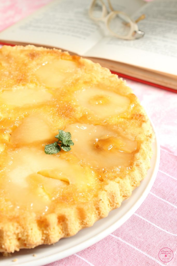 Upside-Down Pear Cake