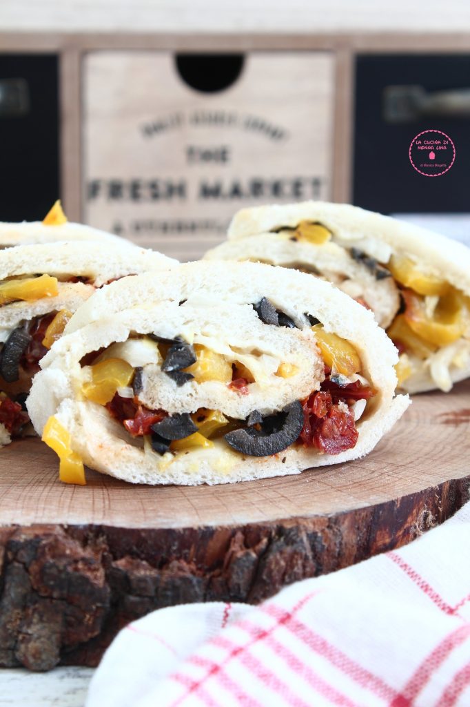 Vegetarian Swirl Sandwiches