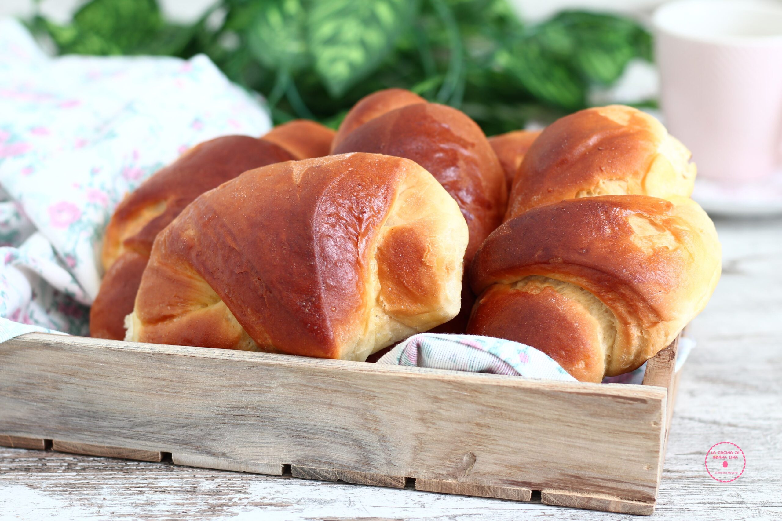 Super Soft Yogurt Croissants