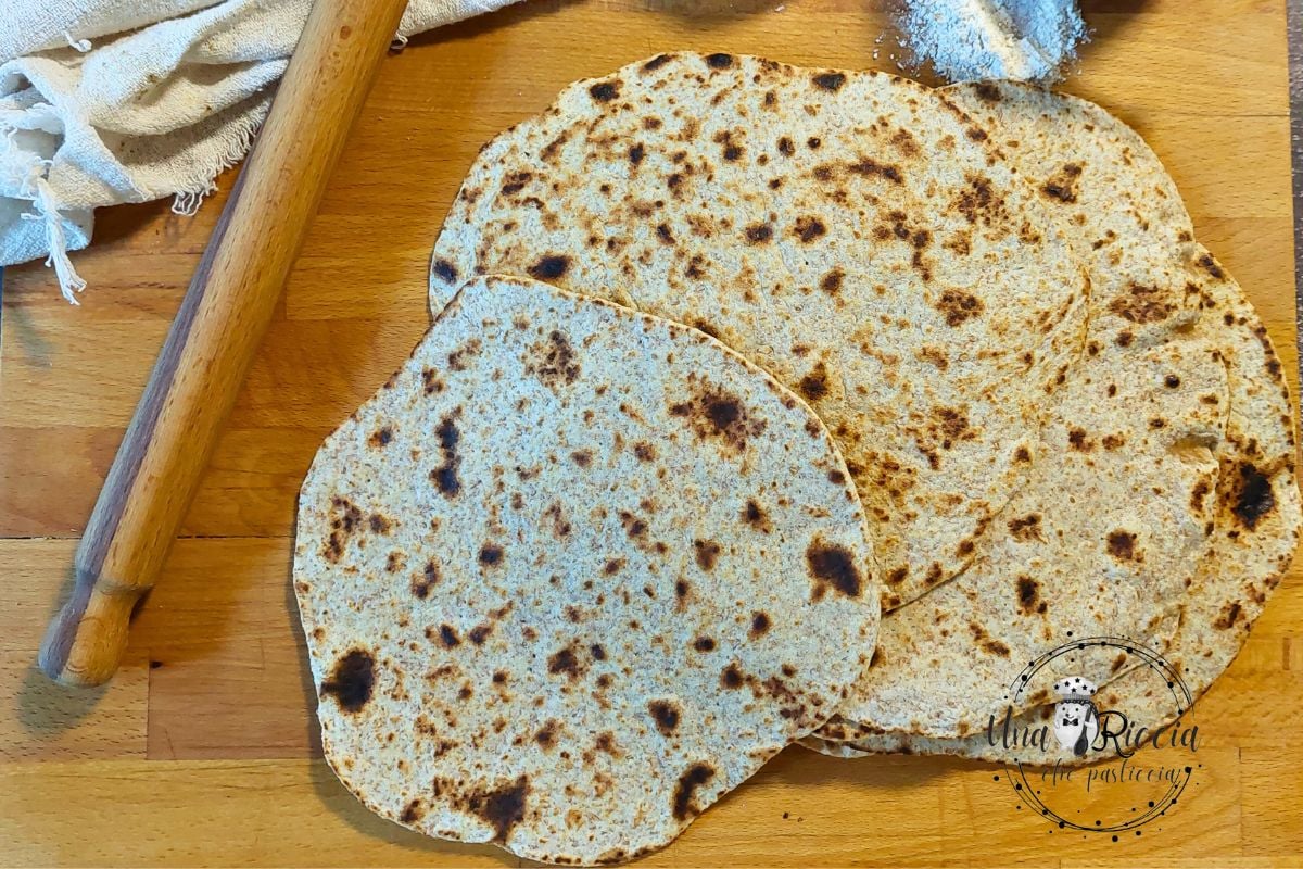 Whole Wheat Flatbread Without Yeast