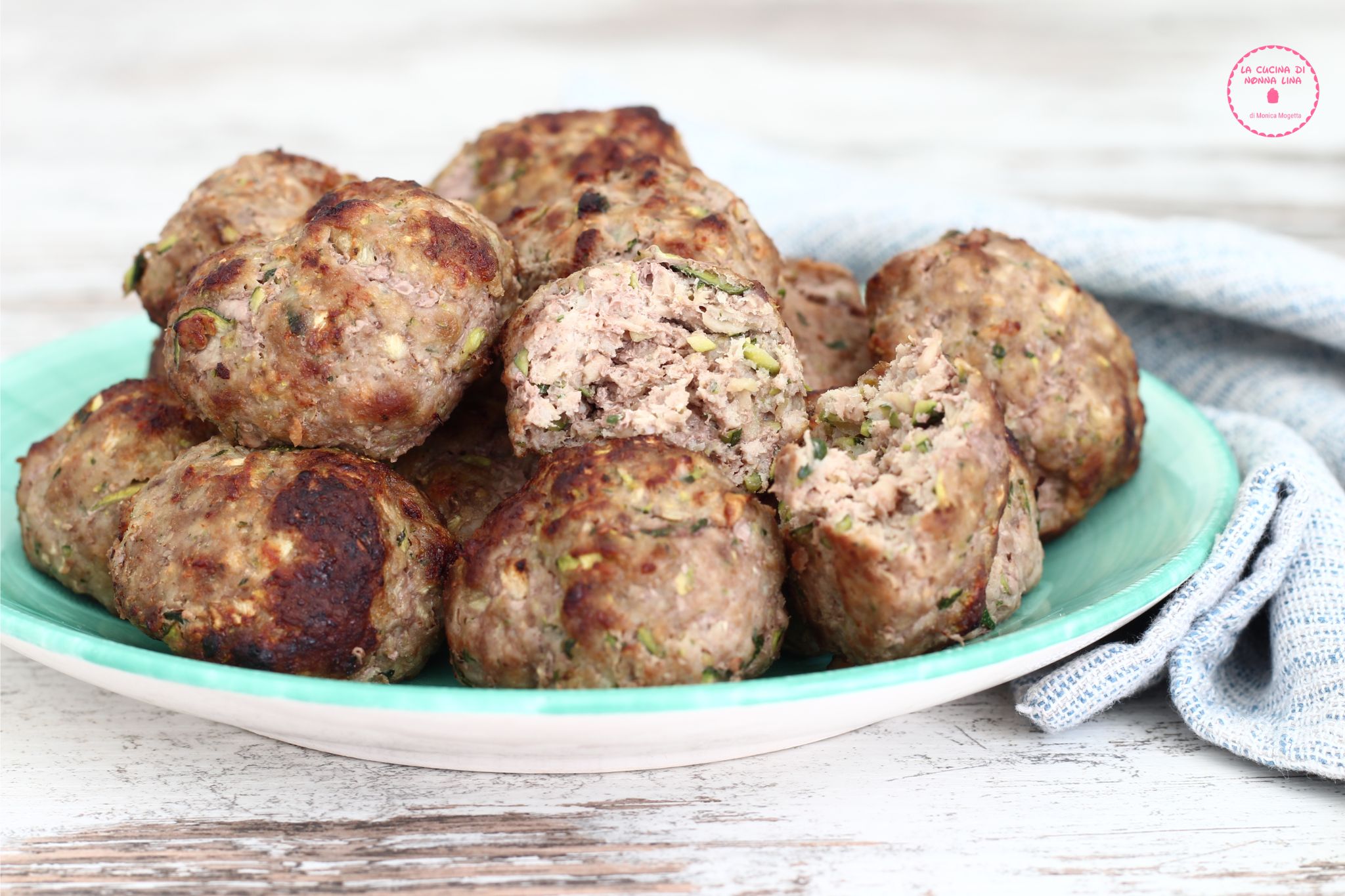 Zucchini Meatballs in Air Fryer