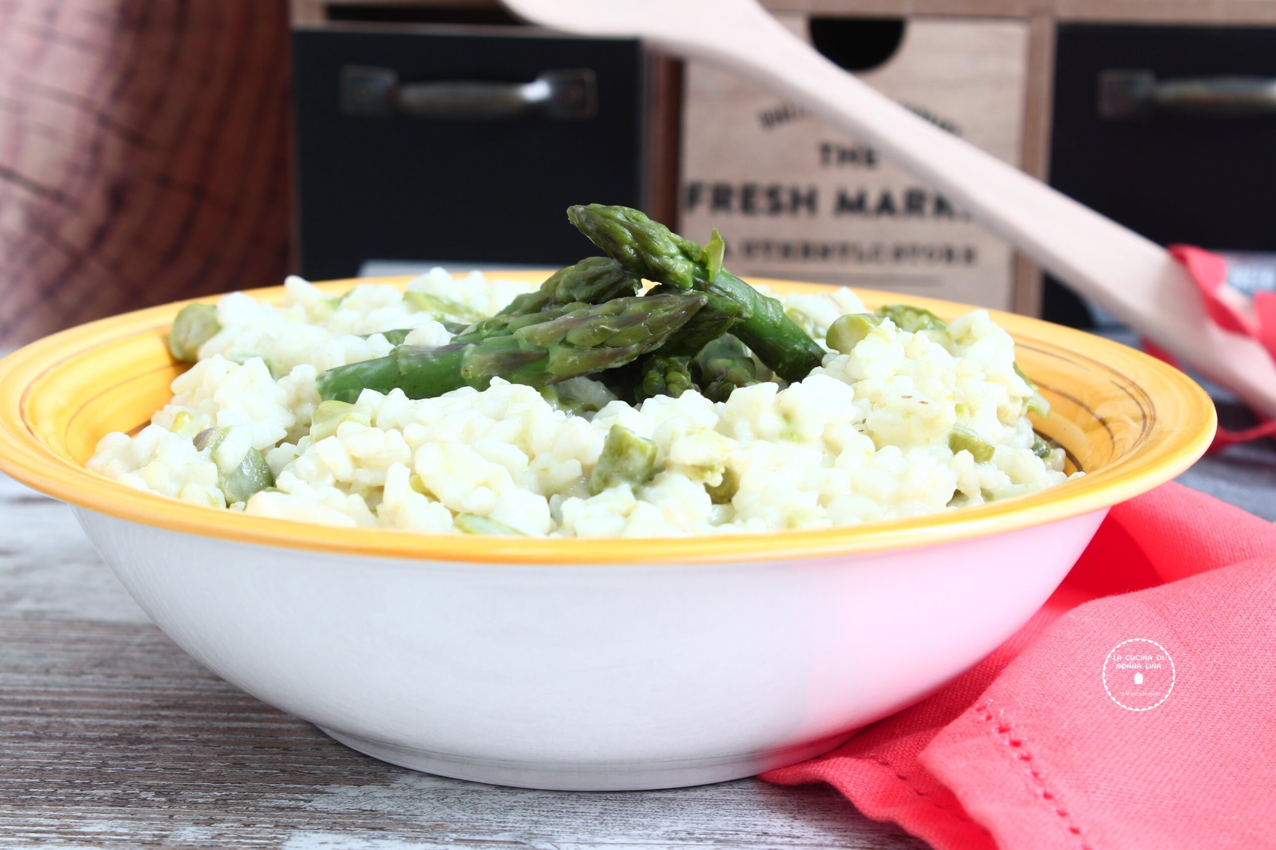 Creamy Asparagus Risotto
