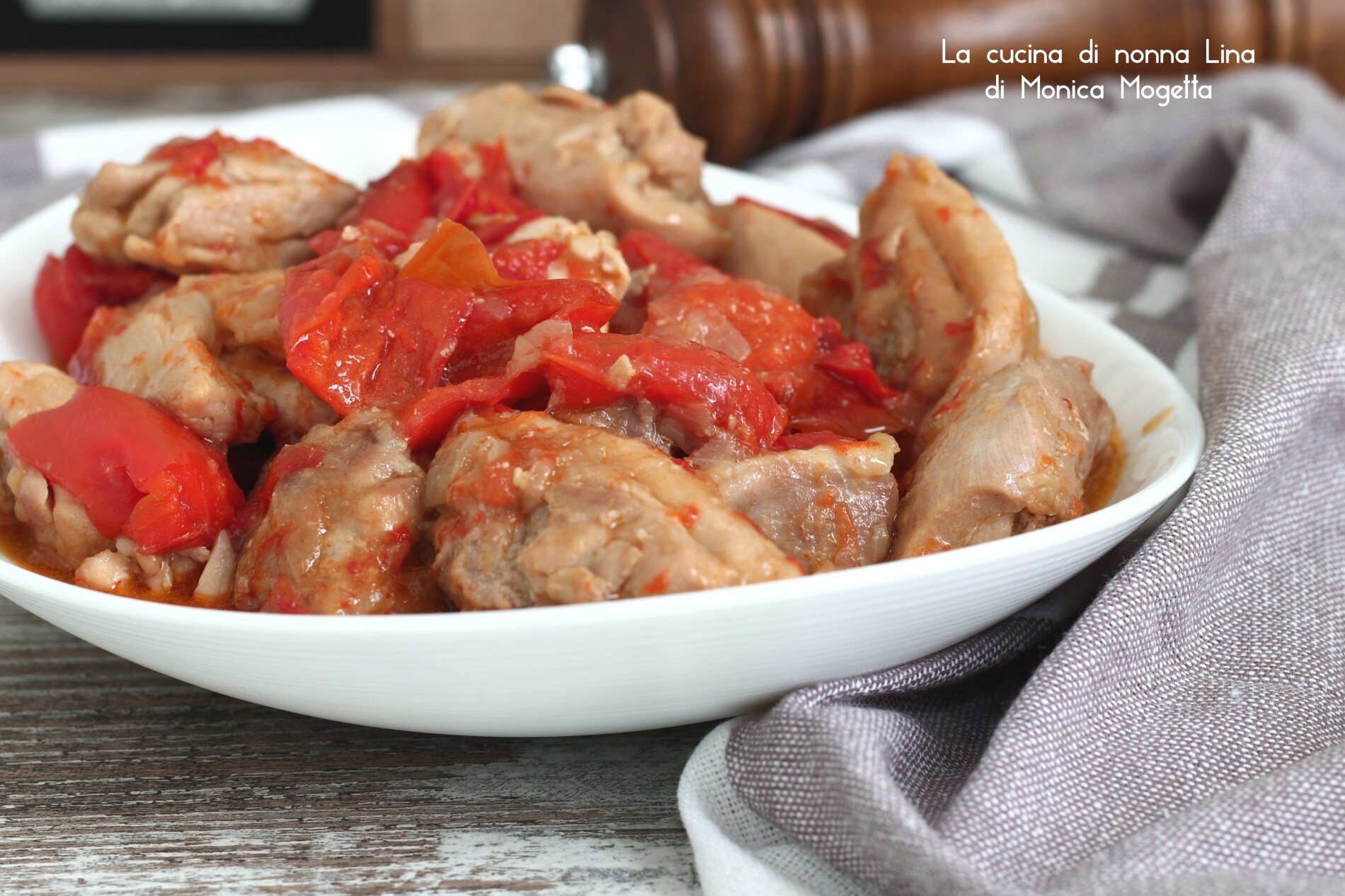 Chicken Stew with Peppers
