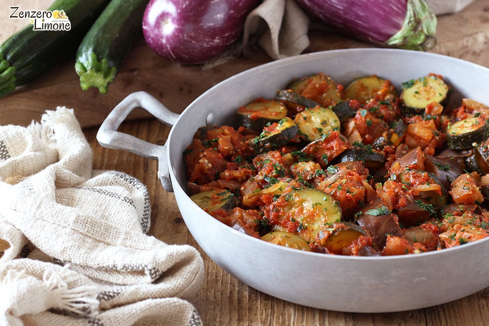 Zucchini and Eggplant Stew