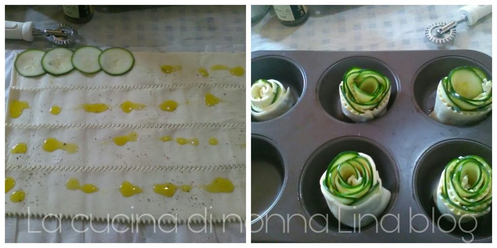 Zucchini Puff Pastry Roses | Nonna Lina's Kitchen