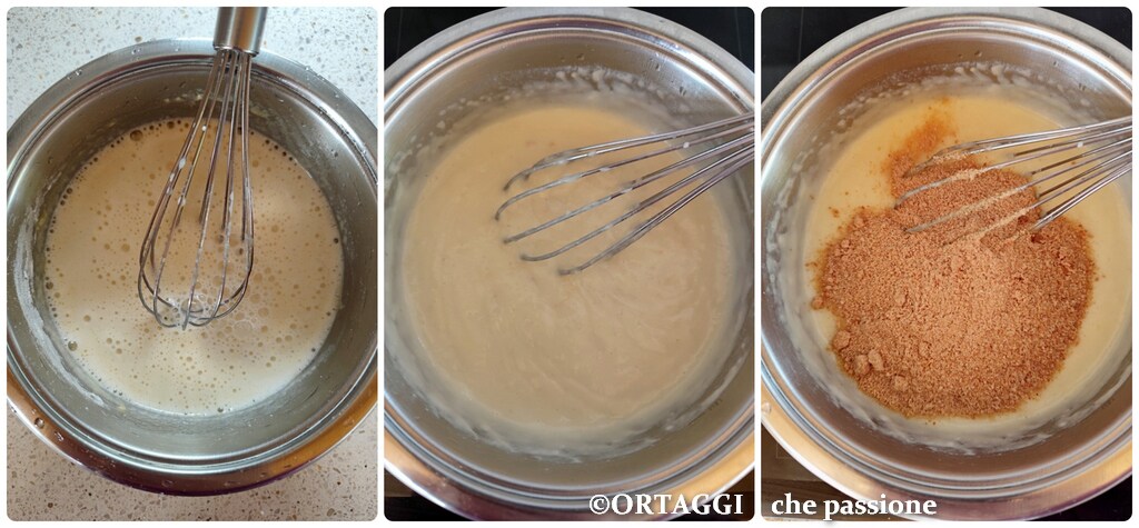 cook until thickened then add the amaretti