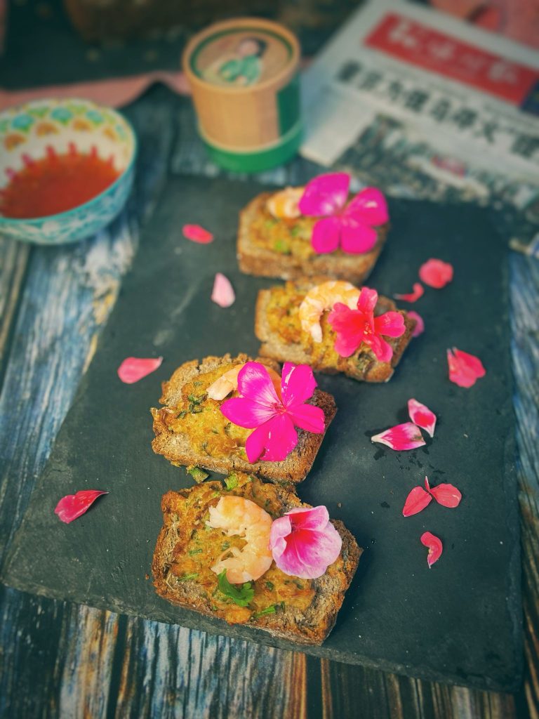 gluten-free shrimp toast