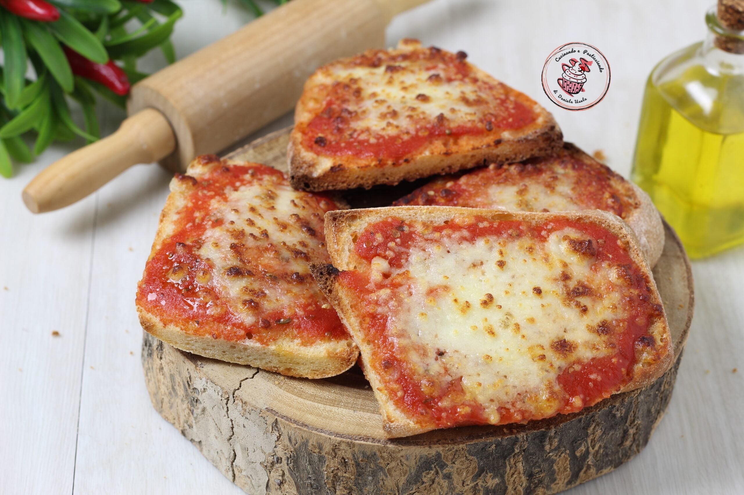 Quick Pizza Bread, Cooked in Air Fryer