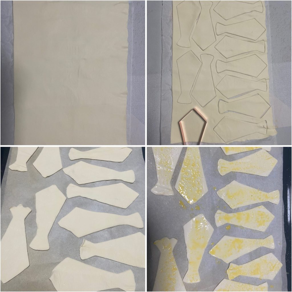 preparation of ties