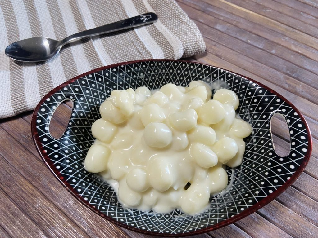 gnocchi with pecorino cream