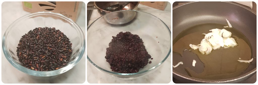 whole black rice