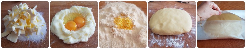 traditional Ligurian cobelletti