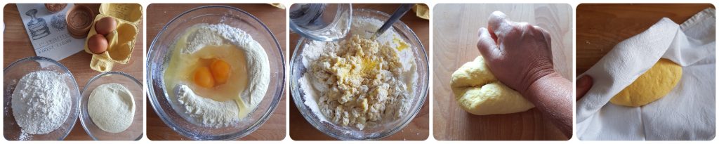 croxetti of varese ligure with pesto