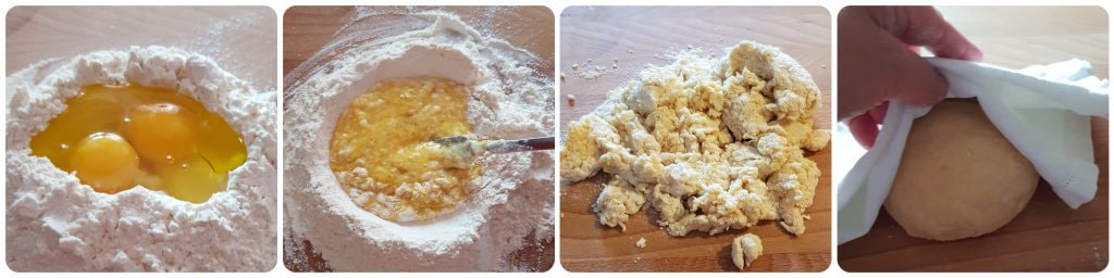 dough sheet for tortelli