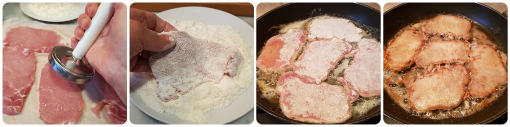lemon pork scallops