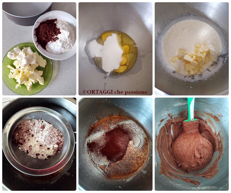 Cocoa and pear cake EASY PROCEDURE VEGETABLES with passion