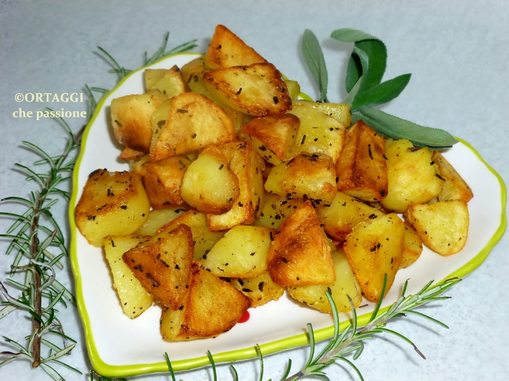 crispy pan potatoes