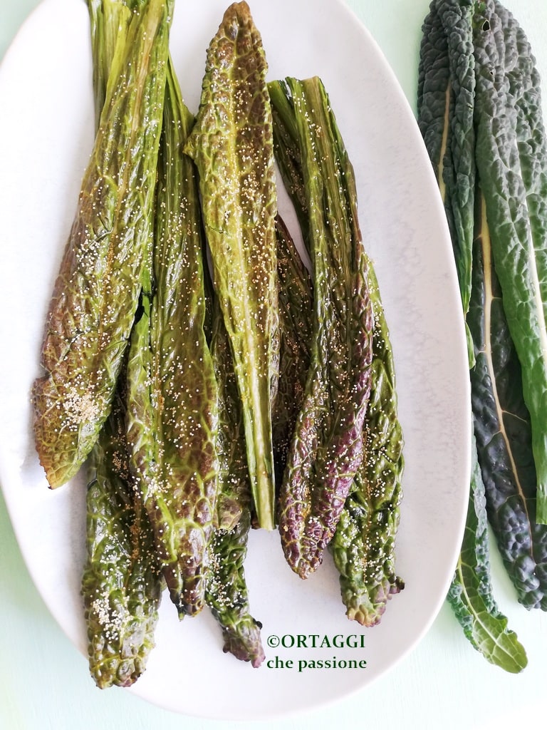 crispy kale chips