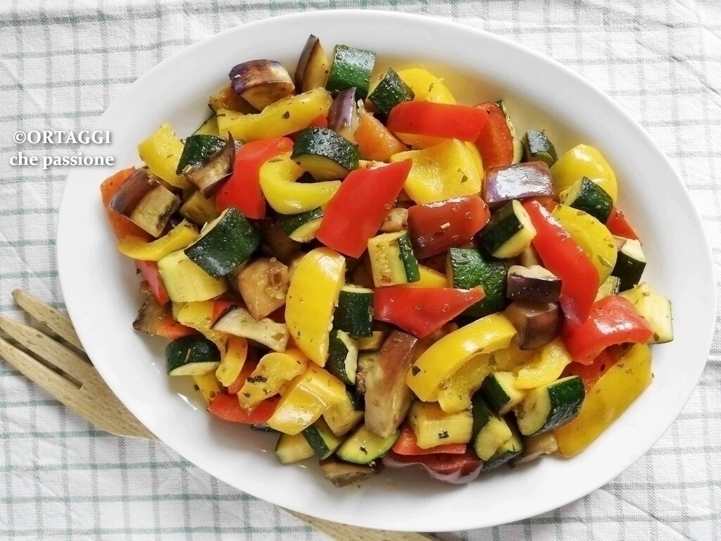 Summer Vegetables in a Pan – Chinese Style