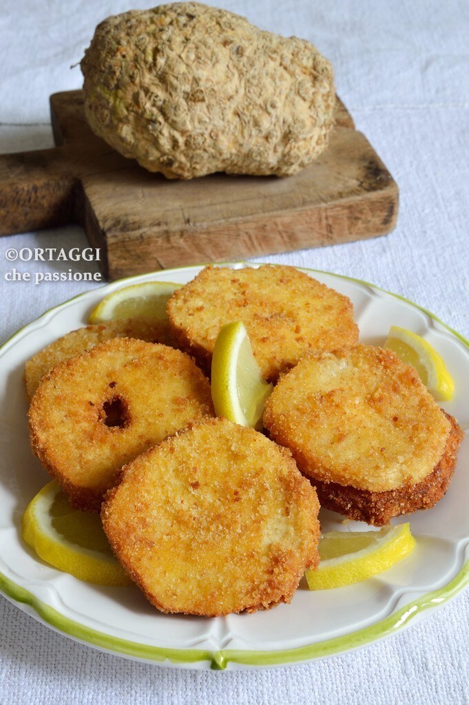 RECIPE celeriac cutlet IN PAN