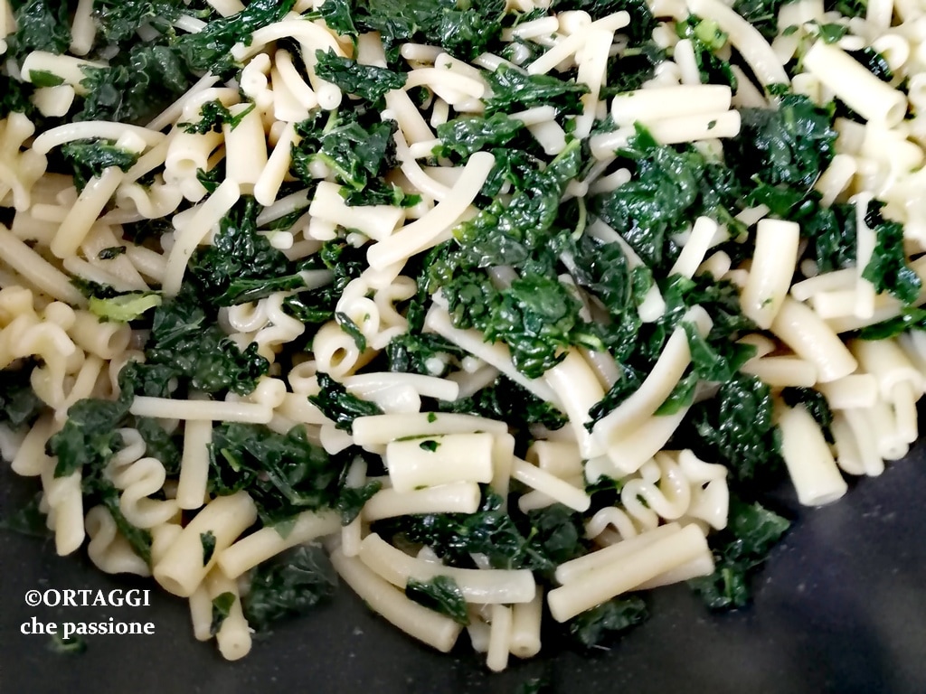 Risotto-style Pasta with Kale