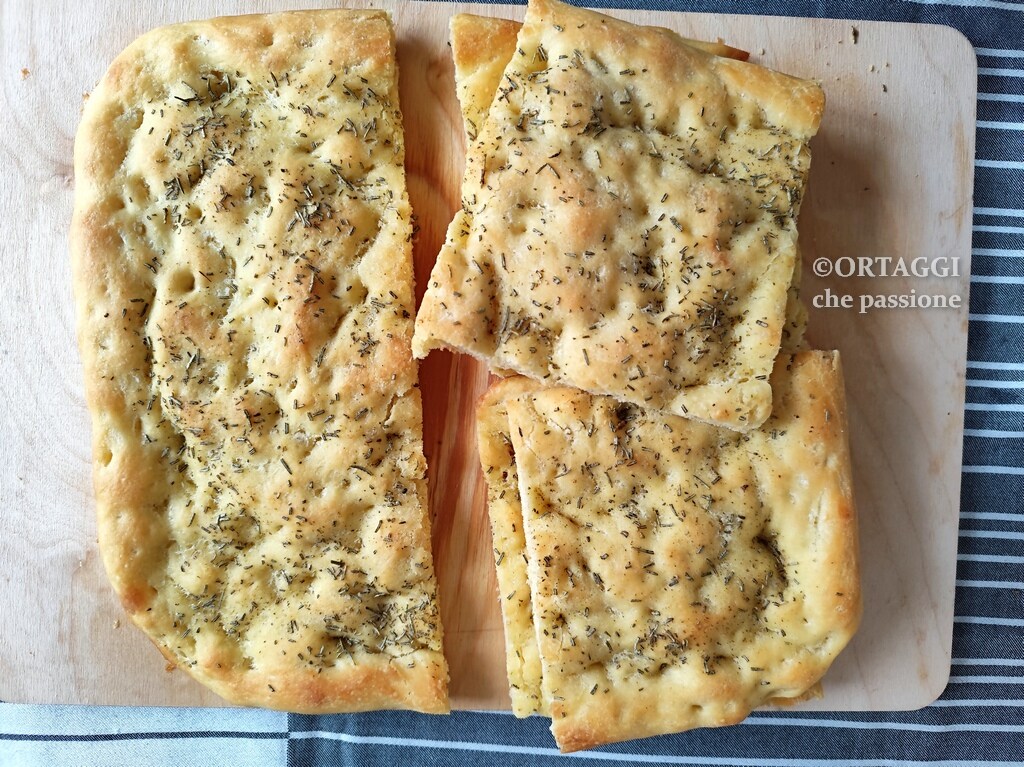 Homemade Rosemary Focaccia