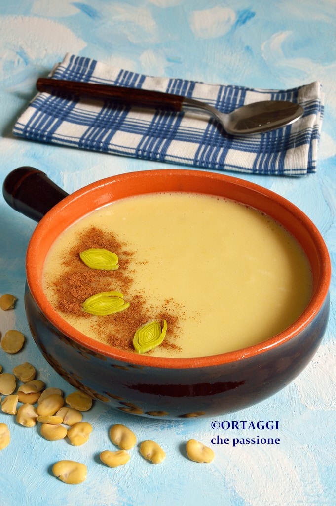 legume velvety broad bean cream