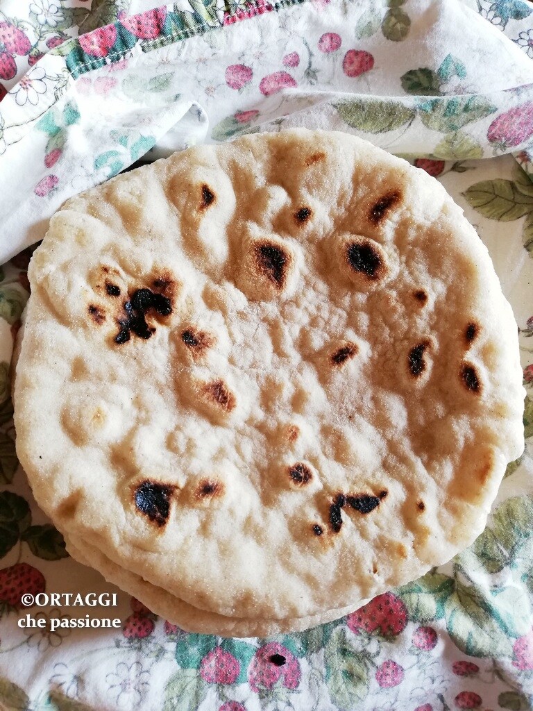 Pita with dried sourdough QUICK