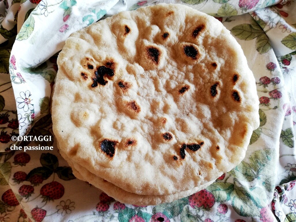 PITA with dried sourdough