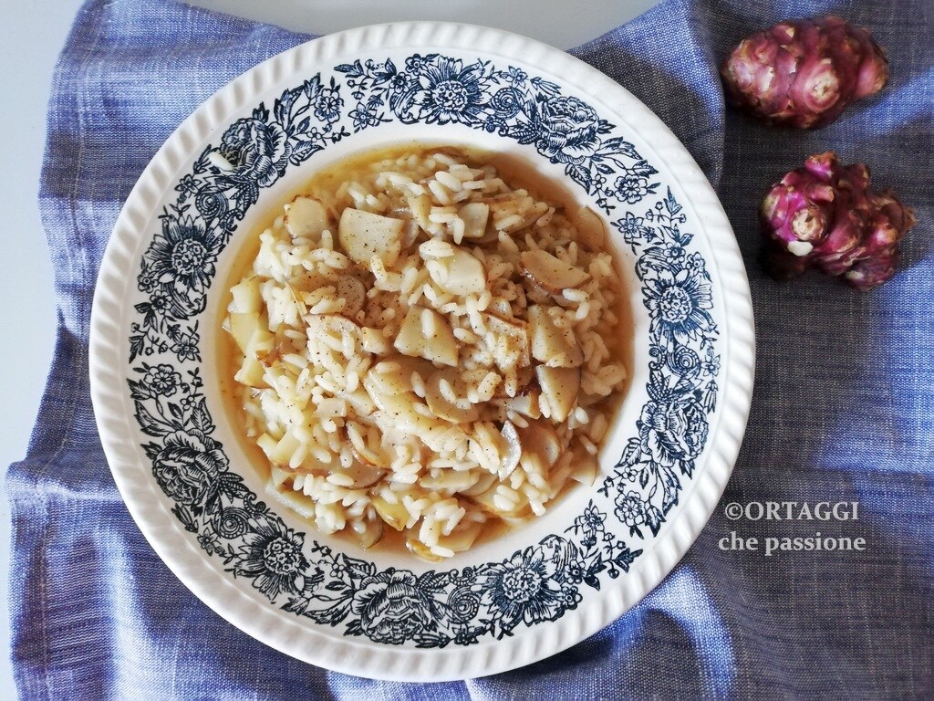 Jerusalem Artichoke Risotto – Gourmet and Variations