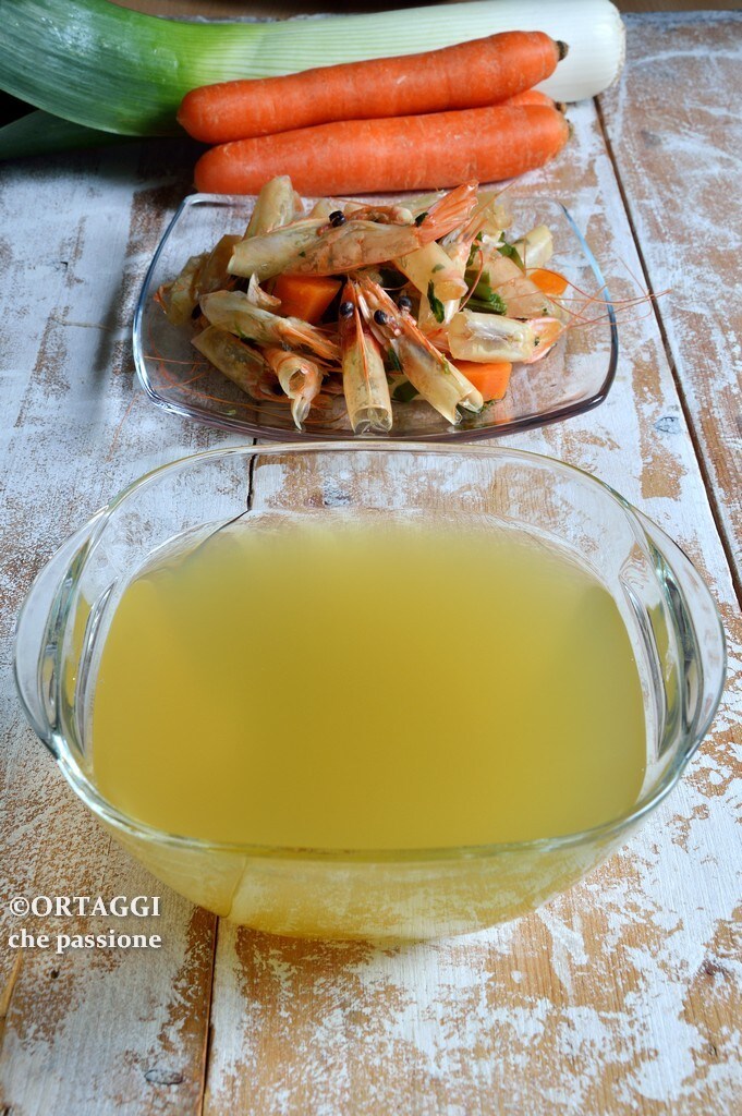 shellfish and fish stock