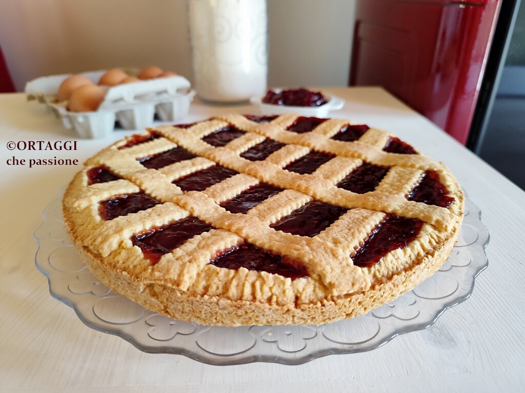 Grandmother’s Jam Tart, Soft and Crumbly