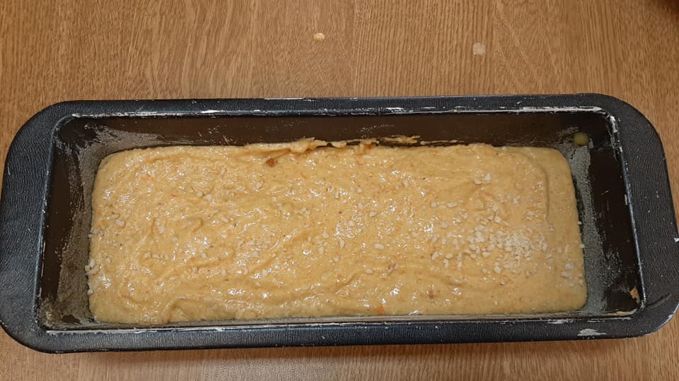 Carrot and Hazelnut Pound Cake