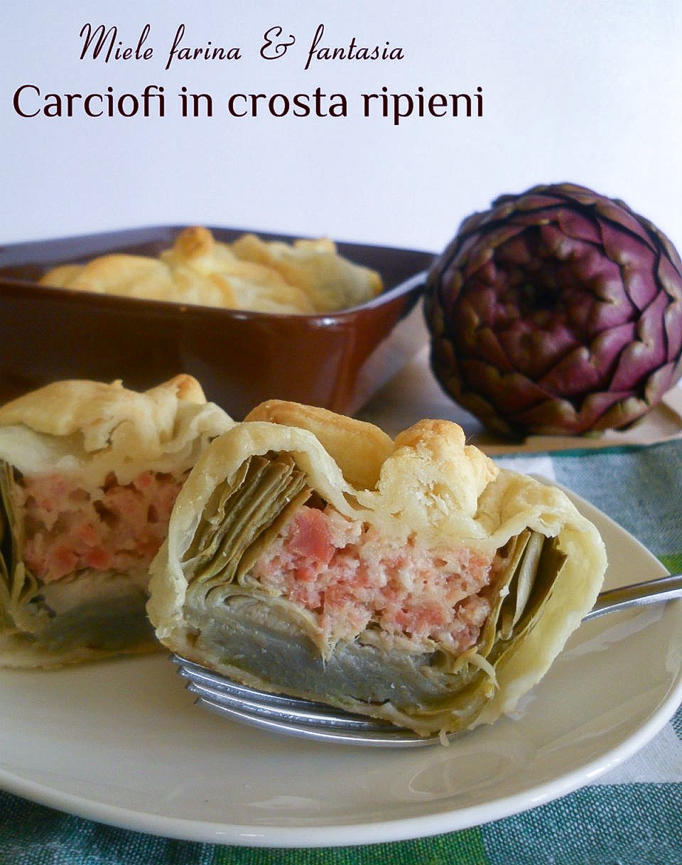 Artichokes in Puff Pastry Crust