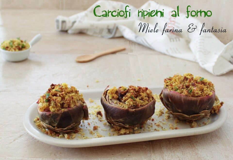 Baked Stuffed Artichokes