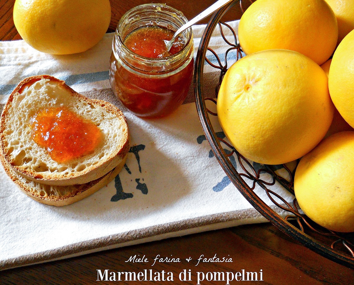 Homemade Grapefruit Jam