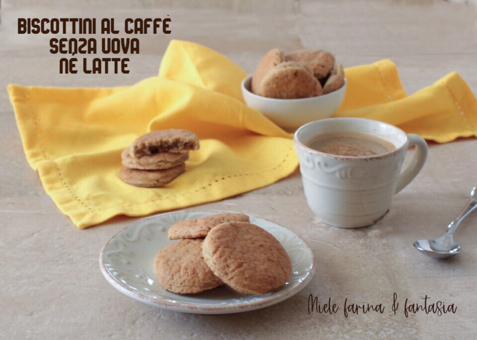 Egg-Free and Milk-Free Coffee Cookies