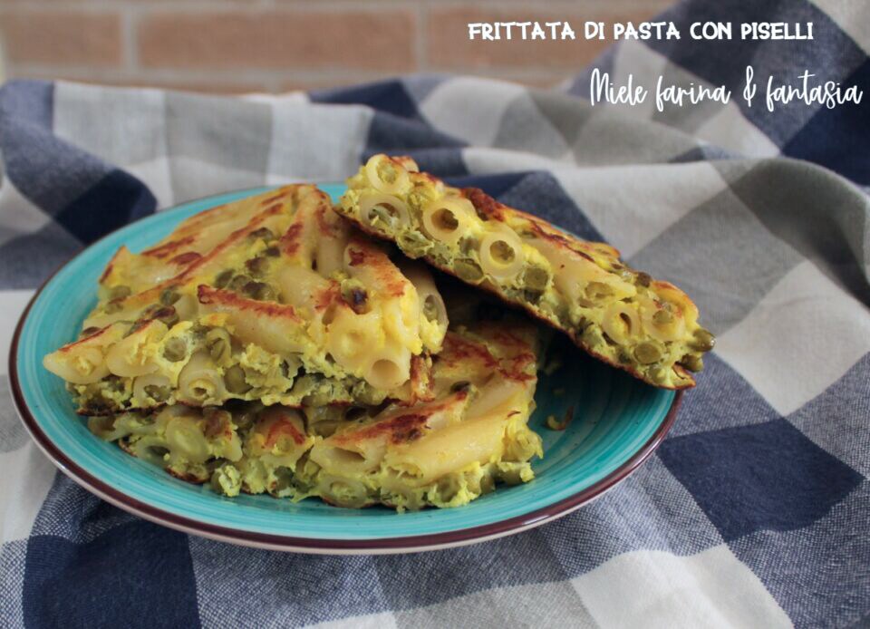 Pasta Frittata with Peas