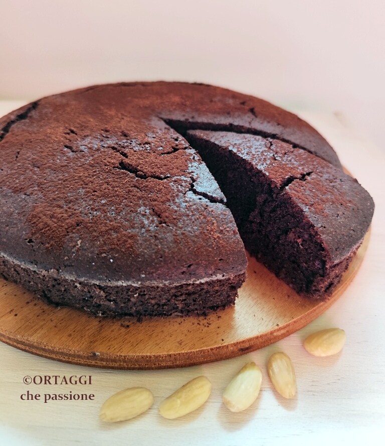 almond and cocoa cake without butter and milk