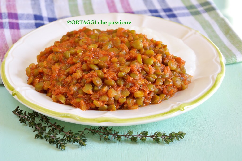 Sauce with Peas – split, frozen or fresh