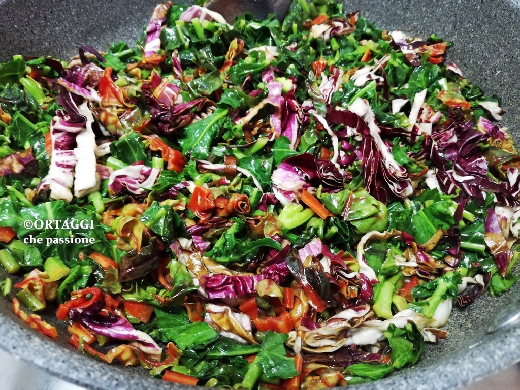 stir-fried winter vegetables