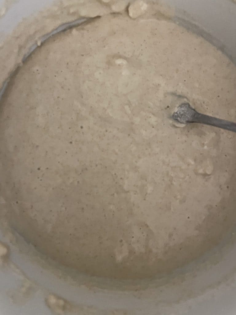flour mixed