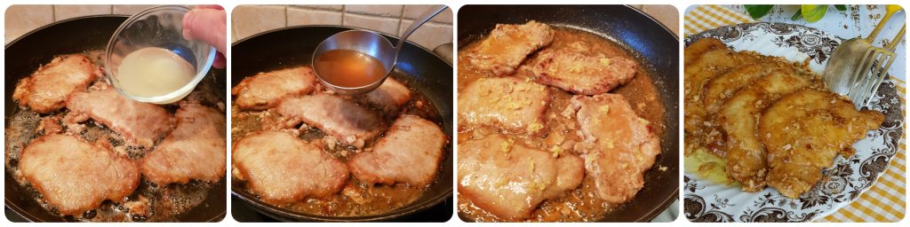 lemon pork scallops