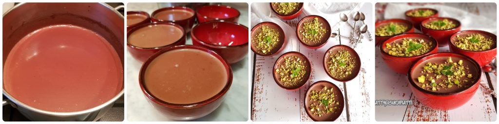 chocolate panna cotta