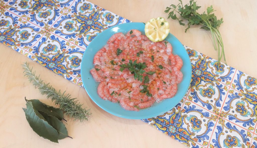 Marinated Shrimp from Mazara del Vallo